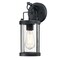 Westinghouse Fixture Wall Outdoor 60W Westcott Bay Texturd, Black Clear Seeded Glass 6122500 - alternate 4